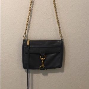Navy Blue Rebecca Minkoff Mini Mac